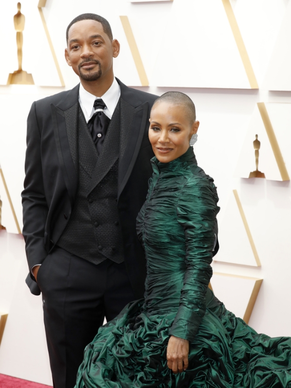 will smith and jada pinkett smith at the 2022 oscars