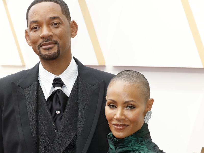 will smith and jada pinkett-smith at the oscars